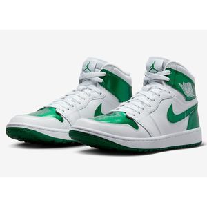 Nike Air Jordan 1 High Golf White Pine Green Mens 12 Spikeless DQ0660 130 USA